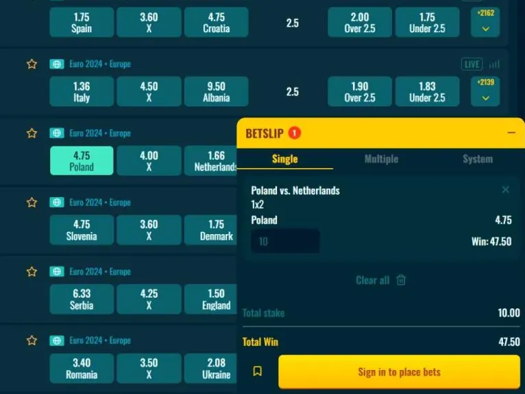 Apuestas Spinanga Casino